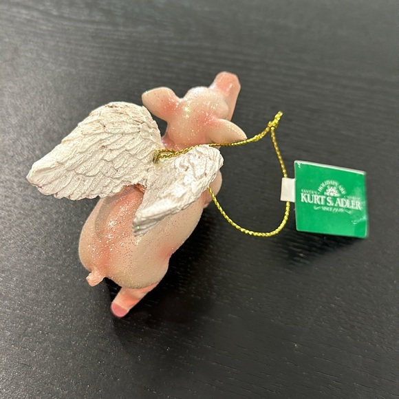 Kurt S Adler Flying Pig Ornament - Picture 8 of 9